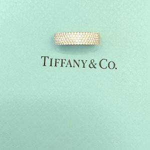 Tiffany Metro 5 Row Diamond Band